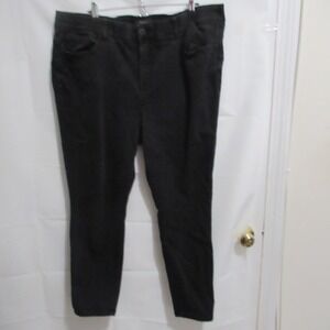 Torrid Bombshell Skinny Jeans Black Premium Stretch Plus Size 24R  ankle